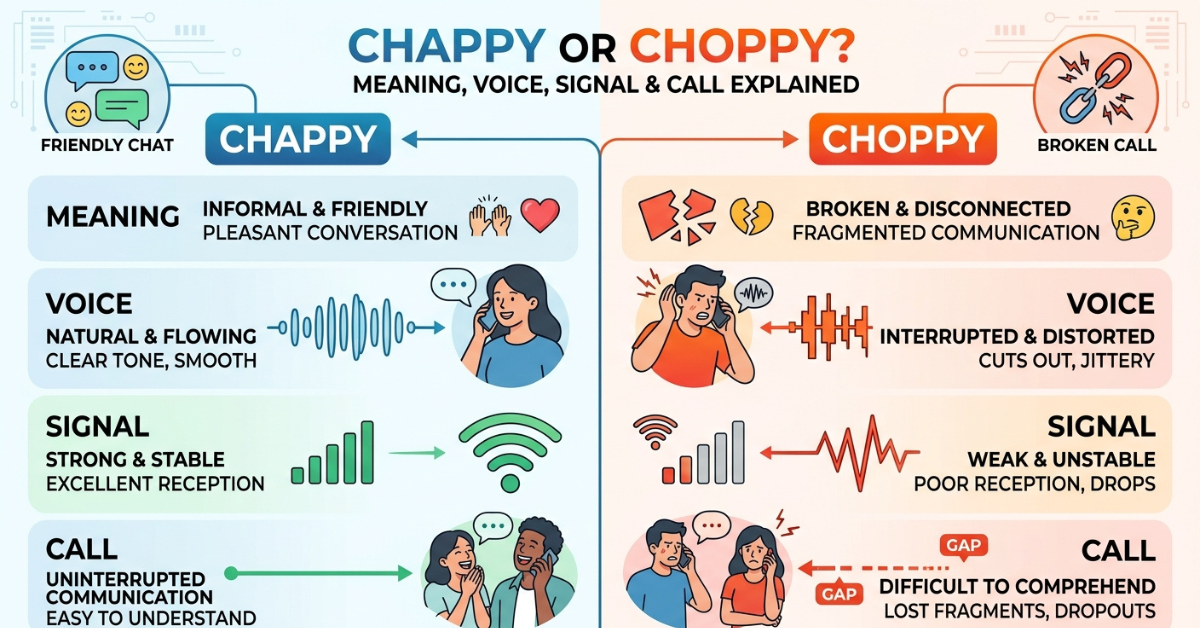 Chappy or Choppy? Meaning, Voice, Signal & Call Explained